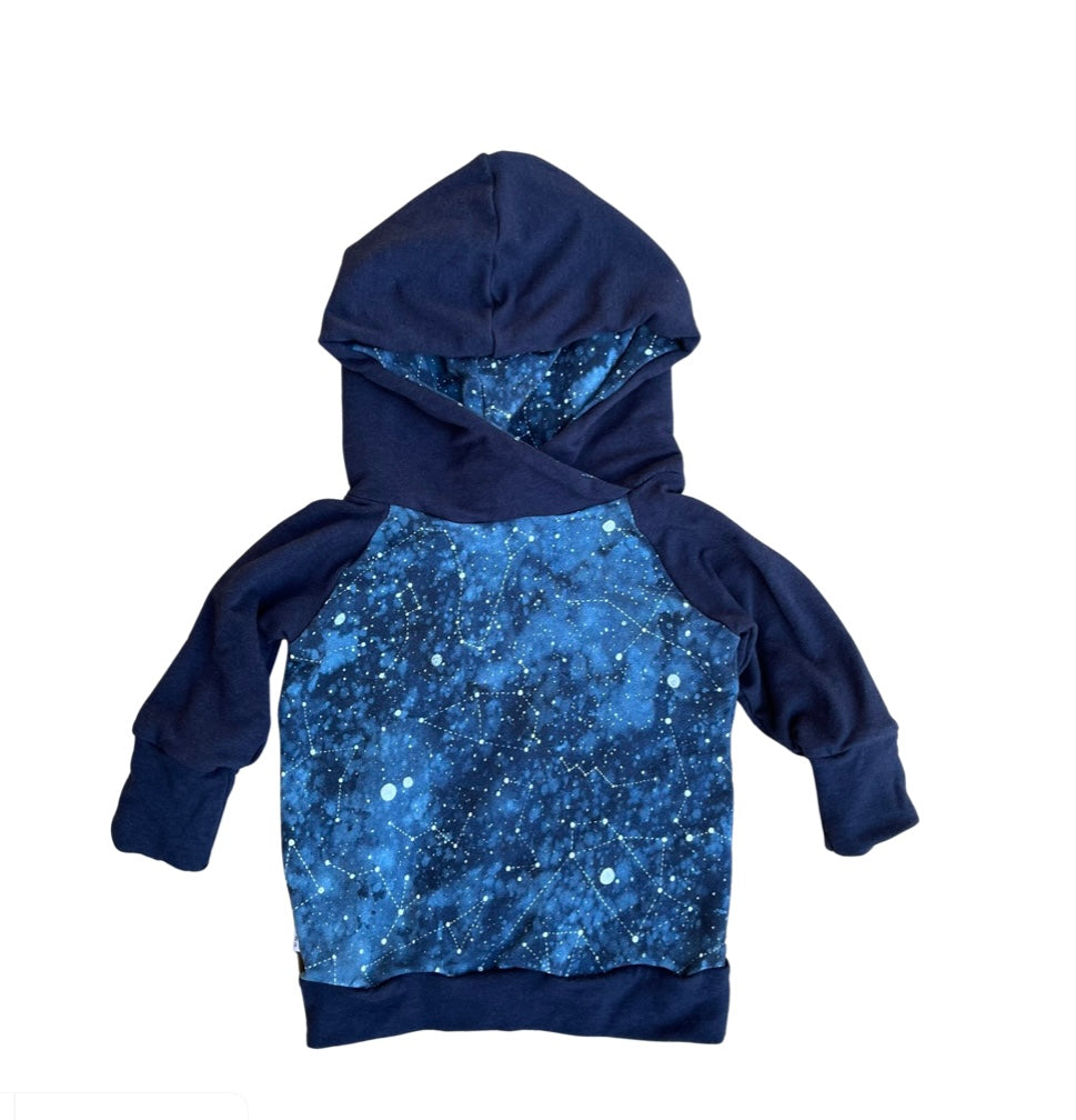 Star blue 2024 galaxy hoodie