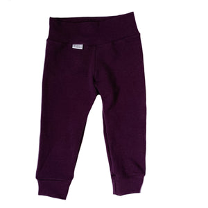 Purple Bamboo Joggers